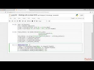 TensorFlow for Machine Learning Solutions: Working with a Linear SVM| packtpub.com