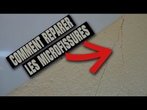 Microcracks on a wall or ceiling, how to repair them?