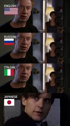Spider-Man in different language 😂