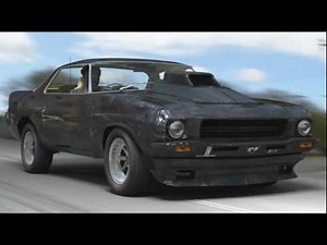 MAD MAX NIGHTRIDER 3-D ANIMATION