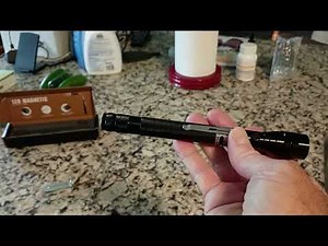 LED Magnetic Pickup Tool, Extendable and Flexible Magnetic Flashlight with Telescoping Magnet Pickup