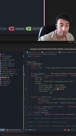 Coding Live: Market Data Hacks & Payload Fixes! #shorts