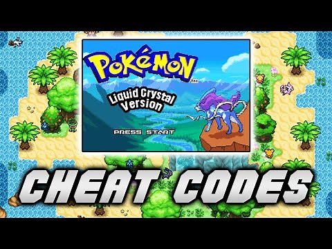 POKEMON LIQUID CRYSTAL GBA + WORKING CHEAT CODES IN 2020! (PART 01)