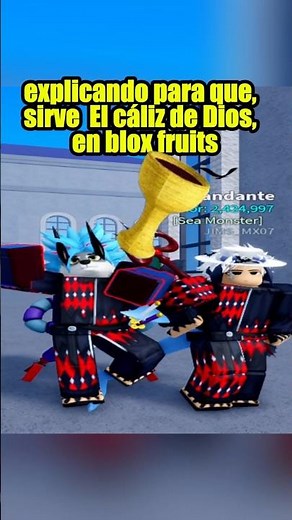Explaining what the chalice of god is for and how to get it #bloxfruit #bloxfruts #robloxgames