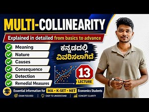 Multicollinearity Explained | Meaning, Causes, Consequences, Detection & Remedies | Econometrics