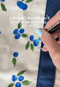 DIY Mother's Day Tote Bag: A Summer Keepsake
