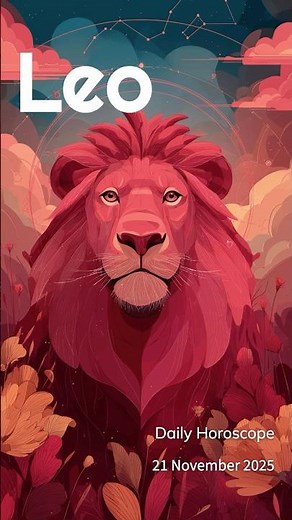 Leo Daily Horoscope – 21 November 2025