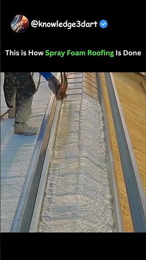 This is How Spray Foam Roofing Is Done