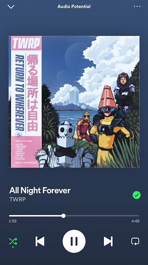 All Night Forever by TWRP #AllNightForever #TWRP #ReturnToWherever #electric #80saesthetic #nostaligic