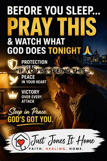 Before You Sleep… PRAY THIS & WATCH WHAT GOD DOES TONIGHT 🙏