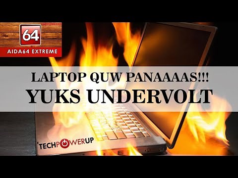 Tutorial Undervolt CPU dengan ThrottleStop Mudah | i7-9750H | RTX 2060 | QAYS