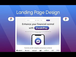 Landing Page Design in Figma | Step by Step UI/UX Tutorial
