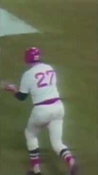 Carlton Fisk sends the 1975 World Series to a Game 7. #MLB #MLBPlayoffs #WorldSeries #RedSox #Sports