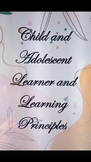 Child and Adolescent Learning Principles for Educators