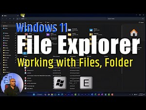 3 Windows 11 File Explorer 🔍 | Working with Files & Folders in Hindi | Full Tutorial for Beginners