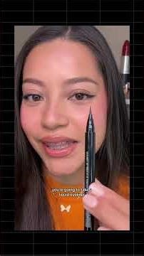 Eyeliner for beginners! Products I used: @Lancôme longwear gel eyelin...