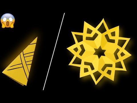 How to Make Snowflake Paper Art | Simple Winter Craft for Beginners ❄️