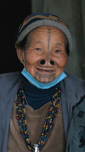 Isa Khan | Photographer & Videographer | Until the early 1970s, it was normal practice for ladies of the Apatani tribe of Ziro Valley in Arunachal Pradesh to get their faces inked... | Instagram