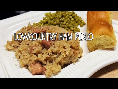 Authentic Lowcountry Ham Perlo | Southern Rice Dish with Leftover Ham