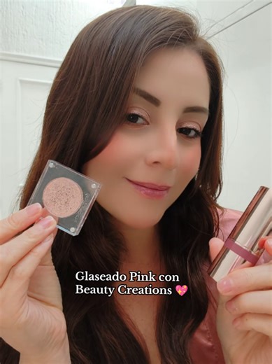 Glaseado Pink 💖 #beautycreations #pinkmakeuptutorial #makeuptutorial #blushlover #blushismypersonality