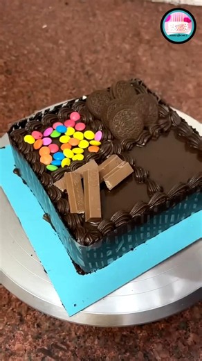 full chocolate mix cake#viralvideo #ytshorts #cakedecorating #chocolate