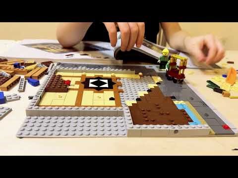 Speedbuild of Lego set 10297 bag 2 Boutique Hotel