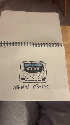 Drawing NOAA Weather Radios PT.1 | Midland WR-120