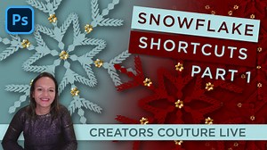 Part 1: Snowflake Art & Pattern Shortcuts with Photoshop Brush Symmetry & the Adobe Capture Plugin