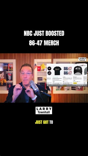 🔥 BUSTED: NBC Plasters 86-47 "K*** Trump" Merch All Over Meet The Press