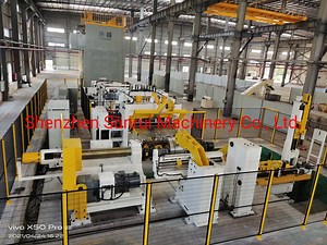 [Hot Item] High Precision Coil Blanking Line with Stamping Press Machine for High-Strength Steel Stamping