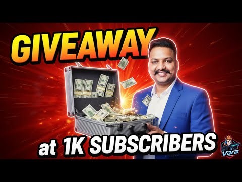 🎯🎁 BIG GIVEAWAY! ROYAL PASS at 1K SUBS | BGMI Live Fun Stream 🔥 | Vara The Gamer