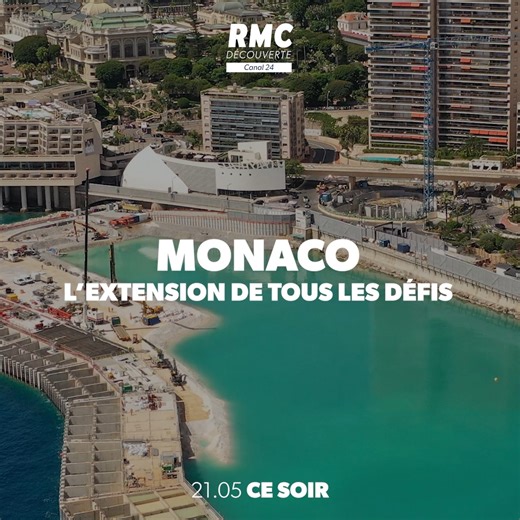 2.1K views · 139 reactions |  Depuis longtemps, #Monaco est à l'étroit sur son rocher de 2km2. A l'aide d'images exclusives découvrez comment la Principauté a relevé l'exploit fou de conquérir la mer !  Monaco l'extension de tous les défis, ce soir à 21h05 sur RMC Découverte | RMC Découverte | Facebook