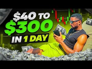 Forex Trading 2026 | TURN $40 INTO $300 😱 | Forex Trading For Beginners 2026