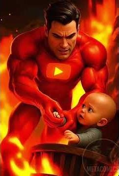 🔥 YouTube Man Saves a Baby From the Flames | AI Short #aianimation #cinematic #fyp