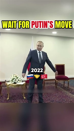 Respect or Tension 😳 Putin Waiting for Erdogan