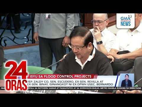 Rep. Zaldy Co, Sen. Escudero, Ex-Sen. Revilla at Ex-Sen. Binay, isinangkot ni... | 24 Oras
