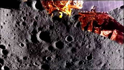 RAW VIDEO: Over The Moon! First Commercial Lunar Lander Successfully Touches Down