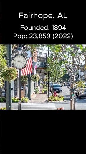 Random US Towns: Fairhope, AL #shorts