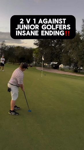8.9K views · 13 reactions | I drained a 25 foot putt with my @labgolfputters ! My best friend @devenallen_golf and I won the “one hole scramble challenge” verses @theheadbandgolfer ! Thanks @theheadbandgolfer for inviting us to play! @labgolfpipeline #juniorgolfer #labputters #golftrickshot #golf | Brian Kelley | Facebook
