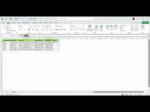 How to use Right Formula