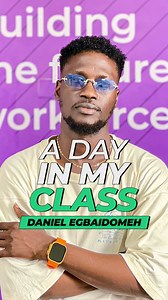 1K views · 23 reactions | Ehiz, a Data Science instructor at the Yaba Hackerspace, takes us through a typical day in his life as an instructor. He’s more than just a teacher—he's a mentor who inspires and empowers the next generation of data scientists.  #GOMYCODE #tech #teaching #instructor #learning | gomycode | Facebook