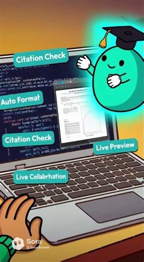 How do I add a hyperlink in LaTeX online editor in Bibby |Animated Bibby AI video