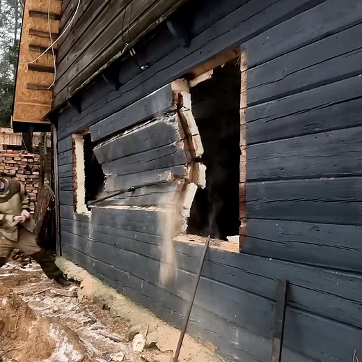 Repurposing an Abandoned House, Budget Panoramic Window Upgrade | DIY & Crafts