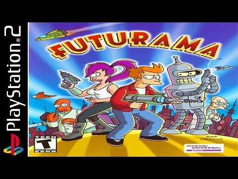 Futurama 100% - Full Game Walkthrough / Longplay (PS2)