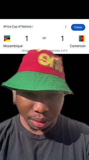 1:1 Mozambique 🇲🇿 - 🇨🇲 Cameroun #greenscreen