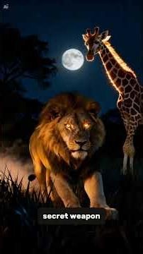 Giraffe Powerful kick that can kill predators