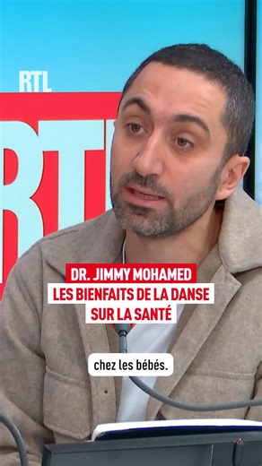 193K views · 1.5K reactions | Les bienfaits de la danse sur la santé : chronique du Dr. Jimmy Mohamed à 8h46 dans RTL Matin avec Thomas Sotto | RTL | Facebook