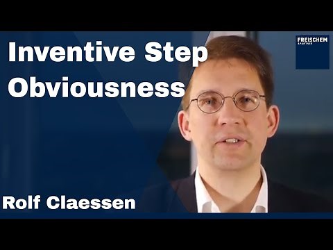 💡 Obviousness or Inventive Step - How the EPO Determines Inventive Step #rolfclaessen