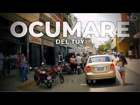 🇻🇪 | Ocumare del Tuy: Un Paseo por su Casco Central Tradicional. |DRIVING VENEZUELA 4K | 2024.