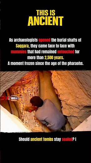They Opened a Sealed Tomb After 2,500 Years